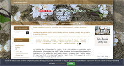 Desktop Screenshot of collezione-online.it